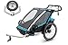 Produktbild Thule____ Chariot Sport 2 Set, Blau, Fahrradanhänger, inkl. Joggigset Buggy/für 2 Kinder