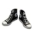 Produktbild 1:6 Mini Puppe Turnschuhe Schuhe Kleidung Stoffschuhe Sneakers Shoes Schwarz