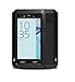 Produktbild Sony Xperia X compact hülle, Love Mei Powerful Hybrid Schutzhülle stoßfest wasserdicht Staub/Schmutz/Schnee Proof Aluminium Metall Corning Gorilla Glas Schutzhülle für Sony Xperia X compact (Sony Xperia X compact, Schwarz)
