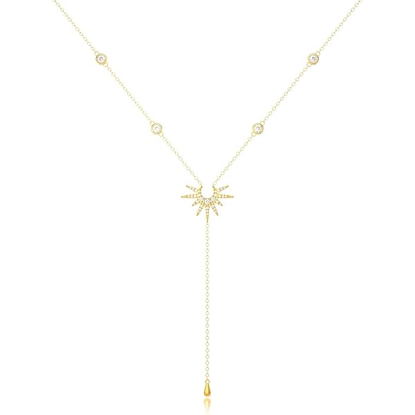Collier Femme Acier Titane Symbole Psychologique - Pendentif Créatif élégant - Doré