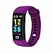 Produktbild Focus Fitness Tracker-Armband-Farben-Schirm Armbänder Herzfrequenz-Blutdruck-Band IP68 wasserdichter Schlaf Tester F07 Lila