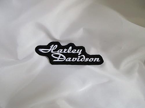 Item is next day delivery. Harley Davidson Iron on Patch 13,5x4 cm when you're Sew On Shipping to France and England 4-6 days