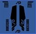 Produktbild PEGATINAS HORQUILLA FORK ROCKSHOX SID DR1141 STICKERS AUFKLEBER DECALS AUTOCOLLANTS ADESIVI FORCELLA NEGRO
