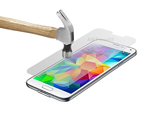 [2 Stück] AKTrend® Premium Panzerglas Für Samsung Galaxy S6 / S6 Duos [5.1 Zoll] (12,9 cm) Panzerglas Schutzfolie Displayschutzfolie aus gehärtetem Tempered Glass | Gorilla-Glas mit Härtegrad 9H | Panzerfolie - Top-Schutzglas gegen Kratzer (0,33 mm) Schutzglas 9H Hartglas Glasfolie Schutzglas , Anti-Kratzen, Anti-Öl, Anti-Bläschen, Display Folie Sicherheitsglas FÜR Samsung GALAXY A SM - G920F , AKQTZY