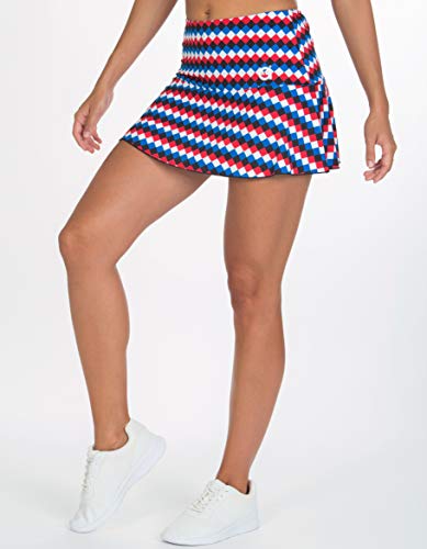 a40grados Sport & Style, Gonna Geometric, Donna, Tennis e Paddle (38 S)