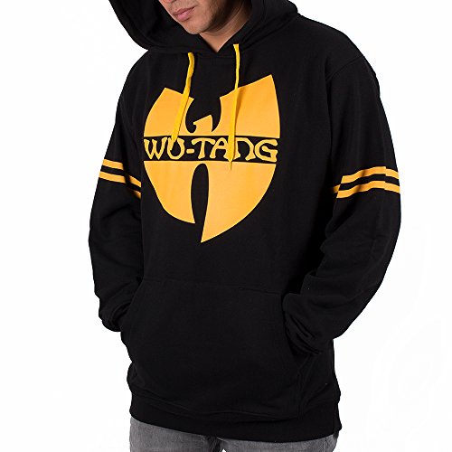 Wu Wear - Wu 36 Hooded schwarz-gelb - Wu-Tang Clan Größe S, Farbe Black