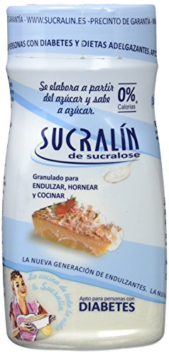 Sucralin Granulado para Diabeticos, 190 gr