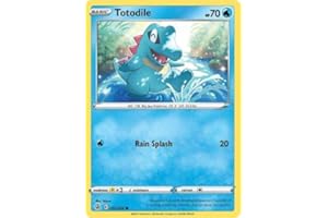 POKÉMON The Pokemon Company International Pokemon - Tarjeta individual TOTODILE 055/264 FUSION STRIKE, multicolor