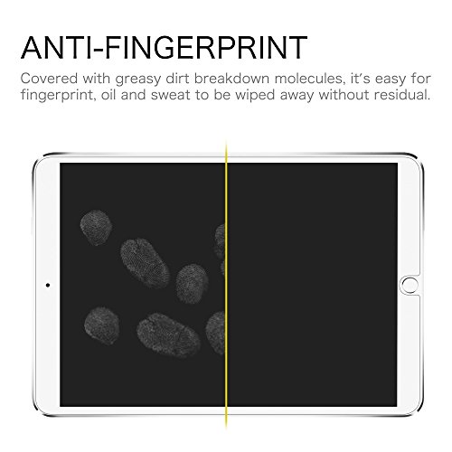 Fintie iPad Pro 10.5 Zoll Panzergla Schutzfolie – Klar HD 9H stark kratzfest Hartglas Displayschutzfolie Glasfolie Screen Protector Displayschutz Folie Displayfolie für Apple iPad Pro 10,5 Zoll 2017 Neue Modell - 5