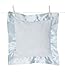 Little Giraffe Chenille Satin Pillow(Blue)