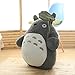Produktbild Lily Na Kawaii Cartoon Mein Nachbar Totoro Plüschspielzeug für Kinder Geschenk Wohnkultur Neuheit Plüsch-Spielzeug,70cm