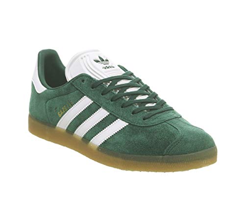 adidas Men's Gazelle Climbing Shoes, Multicolour (Veruni/FTW Bla/Gum3 000) 9 UK