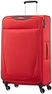 Samsonite Base Hits 4 Roues 77/28 Extensible Valise, 77 cm, 104 L, Poppy Red