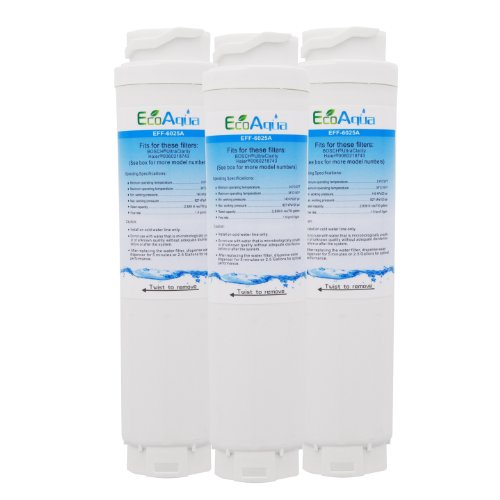 Preisvergleich Produktbild EcoAqua EFF-6025A Ersatz für ULTRACLARITY-REPLFLTR10 / 644845, 3er-Pack