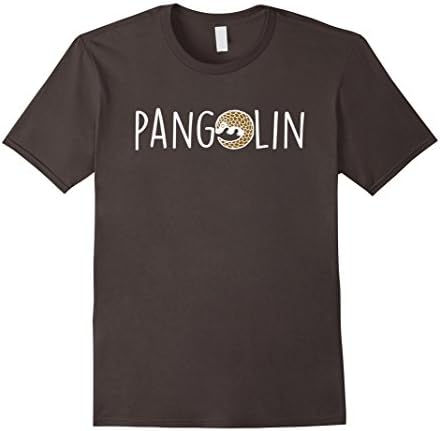 Men's Pangolin T shirt Save The Pangolins Endangered Mammal Tee Small Asphalt