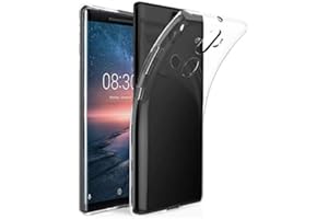 KP TECHNOLOGY Clear Case for Nokia 8 Sirocco Clear Case Premium Quality Soft Silicon Crystal Clear [Shockproof] Slim-fit Back Case Cover For New Nokia 8 Sirocco (Clear)