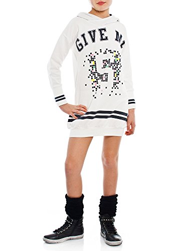 Mek Girls 153Miim Dress, off-white (002 milk), size 2Y (92 cm)