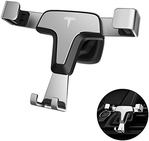 Car Phone Holder, Koviti Gravity Linkage Phone Holder for Car Vent, Auto Lock Car Phone Stand Mount for iPhone X, iPhone 8, 7, 6s, 6, Samsung Note 8, S8, S8 plus, S7, Sony, HTC, LG, and all Smartphones