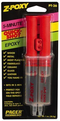 Pacer PT36 5 Minute Quick Shot Epoxy, 1 oz New by Pacer Technology (Zap)