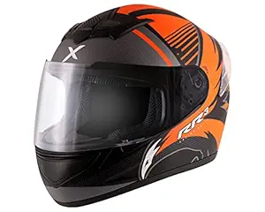 Axor Rage RR3 Dull Black Orange Helmet-L