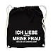 Produktbild Ich liebe meine Frau Auto Gym Bag Black