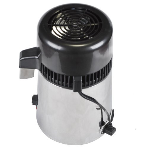 Wasserfilter Water Distiller Edelstahl Wasser Destilliergert Purifier Reines Wasser mit Glasbehlter