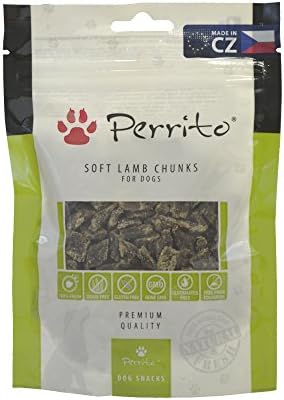 PerritoDog Treats Soft Lamb Chunks Pack of 10 (10 x 100 g)