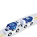 Produktbild Aiya Cartoon Big Truck Toy mit Licht und Sound für Kinder Kleinkinder Transportfahrzeug Set Modell Toy Gift Police Car Zwei Sektionen