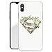 Produktbild Finoo Hülle für iPhone XS Max - Handyhülle mit Motiv und Optimalen Schutz Tasche Case Hardcase Cover Schutzhülle - Mum White
