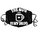 Produktbild Fashion Outdoor Mouth Mask with Design, Reusable Half Face Mask Anti-dust Mask, Funny The Mug is My Drug Anti Dust Mouth Masks Anti Pollution Breathable Mask Suitable for Men Women