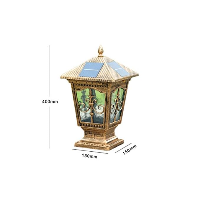 WGJ Kontinentale Outdoor-Gartenmauer Lichter/Garten Beleuchtung/Super