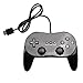 Produktbild Delicacydex Classic Game Controller mit Grip Joypad Gamepad Komfortable Gamepad Gaming Joystick für Nintendo Wii Konsole - Schwarz