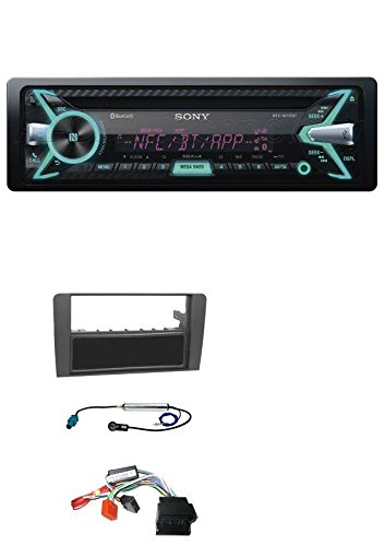 Preisvergleich Produktbild Sony MEX-N5100BT CD MP3 USB Bluetooth AUX Autoradio für Audi A3 8P 2006-2012 Symphony Aktivsystem Quadlock