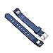 Produktbild Altsommer 9 Farben für Fitbit Alta/Alta HR Smart Watch Armband Silikon Bracelet Armband Wristband Armband Ersatz Uhrarmband Edelstahl Faltschließe Armband Damen Herren (Navy)