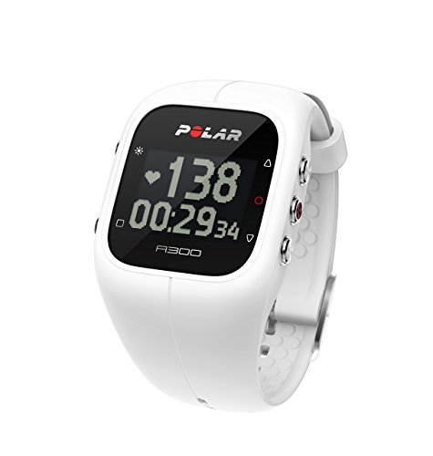 Polar A300 Fitness and Activity Tracker with Heart Rate Monitor - White