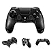 Produktbild Wireless Game Controller,Bluetooth Remote Drahtloser 2.4G, Tragbare Gamepad Gaming Joystick Spiel-Controller für PS4 mit Double Shock unterstützt PC und PS3, Android, Vista, TV-Box usw ,Gold