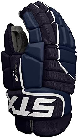STX Ice Hockey HG STH1 14 NY/WE Stallion HPR 1.1 Senior Glove, Size 14, Navy/White
