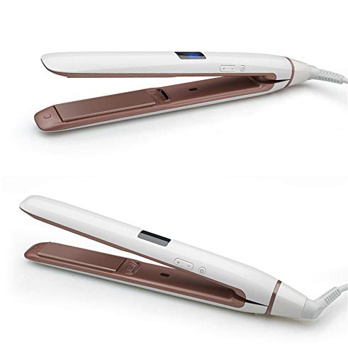 Hair Straightener Thermostat Perm Digital Display Ceramic Splint Does Not Hurt Hair  Straight Hair  Curly Hair Dual-Use Straightening Board