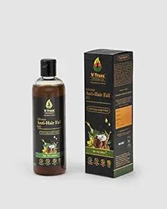 V-Truss Organics Advance Anti Hair Fall Oil, Hair Oil for Hair Fall and hair growth, Hair Oil for Men and Women (200 ml)