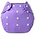 Produktbild Einstellbar Wiederverwendbar Schwimmen wasserdicht Windel. Eine Grösse passt allen. (Lila)