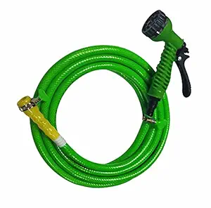 TechnoCrafts PVC Braided Hose for Garden Sets 5 Meter (16.5 feet) 1/2