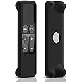 MAKINGTEC Remote Case for Apple TV 4th Generation Protective Case for Apple TV Siri Remote 2021 Lightweight Anti Slip Shockproof Silicone Cover for New Apple TV 4K /Gen 4 Siri Remote Controller(Black)