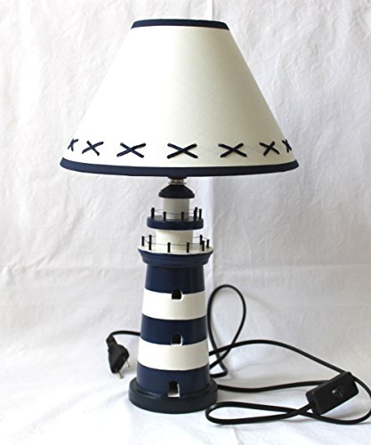 maritime Dekoration - Lámpara de mesa y mesilla de noche (71225Kr)