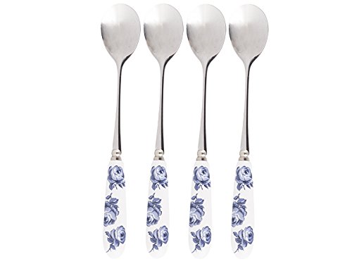 Katie Alice Vintage Indigo Cucharillas, azul, juego de 4