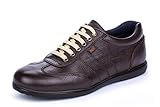 zapatos 50s  DCalderoni Aneto Chocolate Zapatos Marrones De Piel Casuales con Cordones para Hombre 50 EU