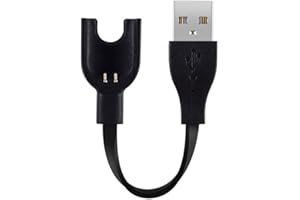 PINHEN Kompatibel für Xiaomi Mi Band 2 USB Ladekabel - Kabel Ersatz USB Ladekabel Kabel Ladegerät für Mi Band 2 Fitnesstracker Ersatzkabel(for Mi Band 2)