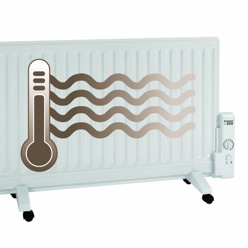 Einhell Elektro Heizung FH 800 (800 Watt, Thermostat, Stand- oder Wandgerät, mit Lenkrollen) - 4