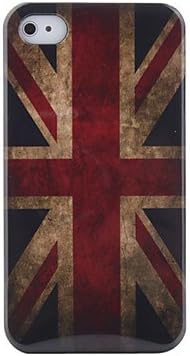Vintage British UK Flag Pattern Hard Case for iPhone 4/4S (Union Jack)