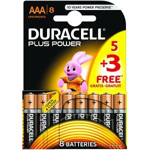 Preisvergleich Produktbild Duracell Plus Power AAA-Batterien, 5+3, 8 Stück