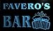 Produktbild w031024-b FAVERO Name Home Bar Pub Beer Mugs Cheers Neon Light Sign Barlicht Neonlicht Lichtwerbung